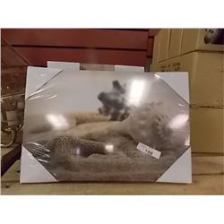 CANVAS WALL ART -  ALL ONE LOT - ABOUT 24PC