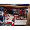 Image 1 : SHELF OF ASSORTED CHRISTMAS STUFF - SOME VINTAGE