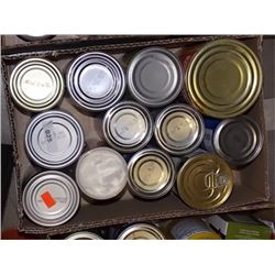 ASSORTED FOOD ITEMS - 12 CANS