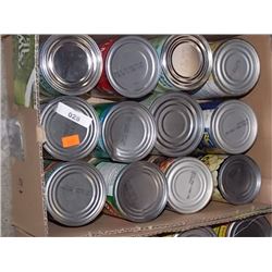ASSORTED FOOD ITEMS - VEGGIES - 12 CANS