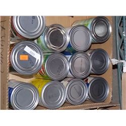 ASSORTED FOOD ITEMS - VEGGIES - 12 CANS