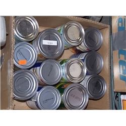 ASSORTED FOOD ITEMS - VEGGIES - 12 CANS