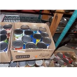 ASSORTED FOOD ITEMS - VEGGIES - 12 CANS