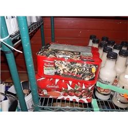 CASE OF TOMATO SOUP AND CASE OF MUSHROOM SOUP