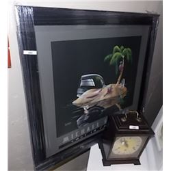 FRAMED PRINT - LOST IN PARADISE - MICHAEL GODARD - GALLERY ESTIMATE - $475