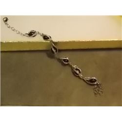 BRACELET - BLACK FRESH WATER PEARLS - NEW