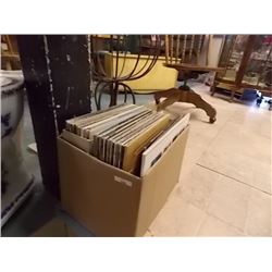 BOX  OF RETRO LP'S = APPROX.. 50 - SOME REALLY GOOD ONES TOO!