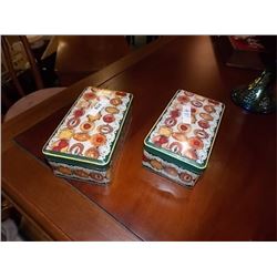 RETRO TINS OF CANDY MOLDS - 2 TINS TTLS