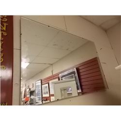 LARGE BEVELLED GLASS MIRROR