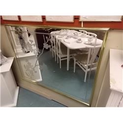 LARGE ENGRAVED MIRROR