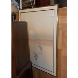 FRAMED PRINT - T PEOM - BIRDS