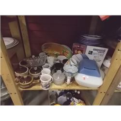 SHELF - FRENCH ONION SOUP BOWLS AND MORE