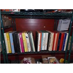 SHELF OF VINTAGE RECORDS