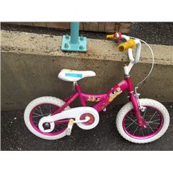 Disney Princess Girls bike - used