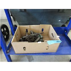 Box of heavy duty drill chucks - used