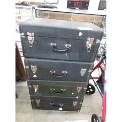 4 Cases of assorted tools - used