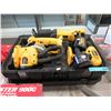 Image 1 : DeWalt cordless tools in case - used
