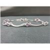 Image 1 : Bezel Set Amethyst Bracelet