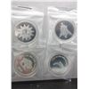 Image 1 : 4 x .999 Fine Silver Australia Art Rounds