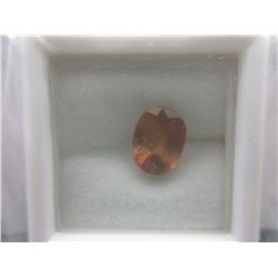 Certified 3.40 CT Oval Yellow Sapphire Gemstone