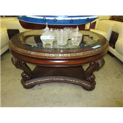Ornate coffee table - Matches lot 197