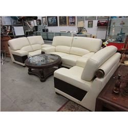 4 Piece sofa set - used