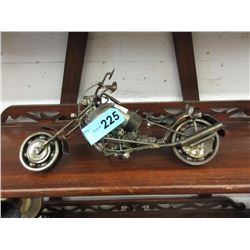 Vintage Metal motorcycle model