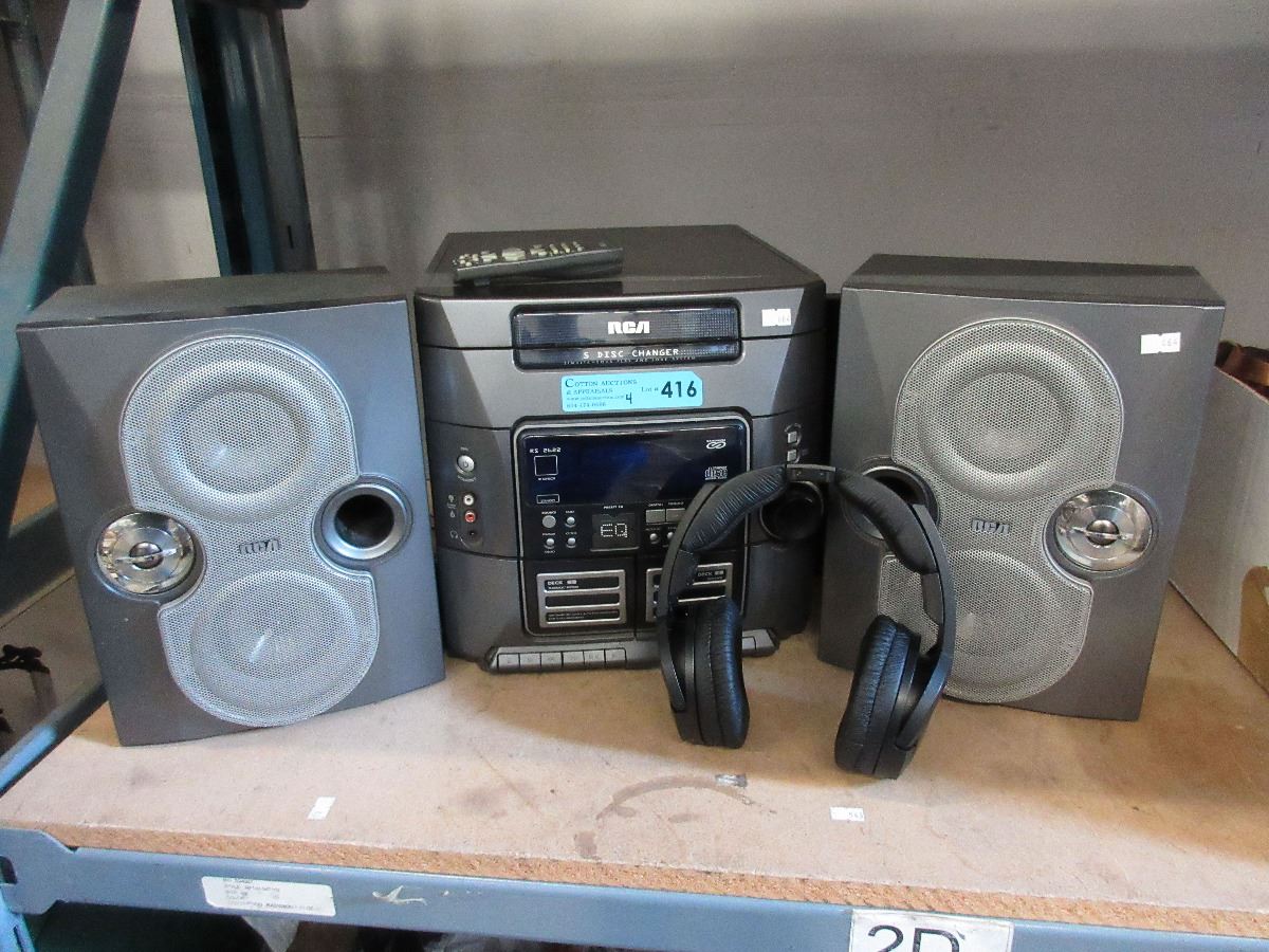 RCA Mini home stereo 5-disc player