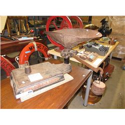 B.S. & M. Co. cast iron scale - circa 1910
