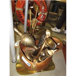 Decorative copper & brass objects