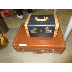 2 Vintage suitcases