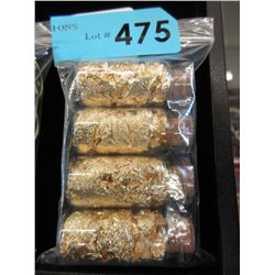 4 Vials of 24KT Gold Leaf