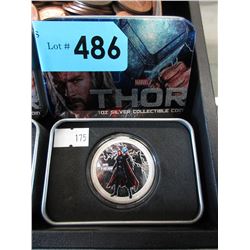 1 Oz. Thor Collector Round in Presentation Tin