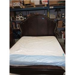 Ornate king size bed frame - used