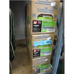 3 Cases of 2" finish nails