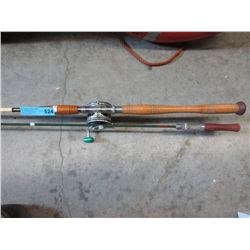 Vintage Salmon Rod & Reel
