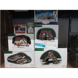 7 Boxed Christmas ornaments - said to be new