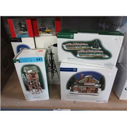 7 Boxed Christmas ornaments - said to be new
