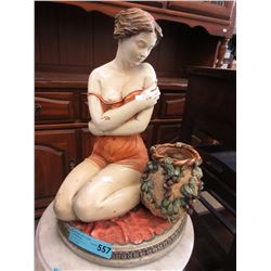 Resin garden statue - used