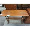 Image 1 : Vintage - Walnut library table