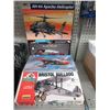 Image 1 : 4 Airplane & car model kits