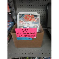 50 Assorted comic books
