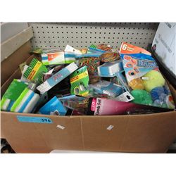 Box lot of new household merchandise