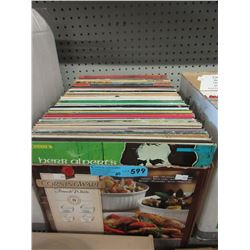 80 Vintage LP records - used