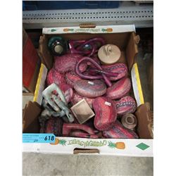 20 Soapstone decorations - new