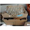 Image 1 : Crystal stemware & used purses