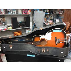 Stella acoustic guitar & case
