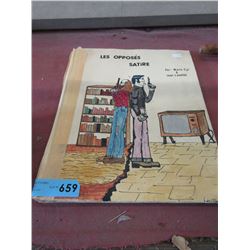 Hand illustrated 1976 cartoon