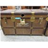 Image 1 : Vintage Rigid Edge steamer trunk