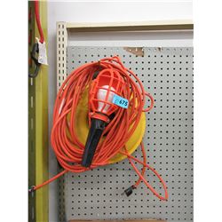 Trouble light & extension cord reel - used